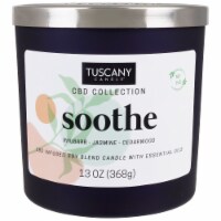 Tuscany Candle™ CBD Collection Soothe Scented Jar Candle