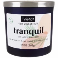 Tuscany Candle™ CBD Collection Tranquil Scented Jar Candle Perspective: Main