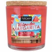 Tuscany Limited Edition Watermelon Margarita Jar Candle Perspective: Main