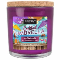 Tuscany™ Limited Edition Scented Jar Candle - Cocktail Umbrella Perspective: Main