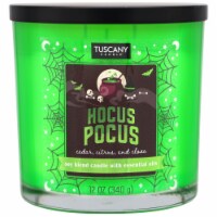 Tuscany Candle 12 oz Limited Edition Scented Hocus Pocus Halloween Jar Candle