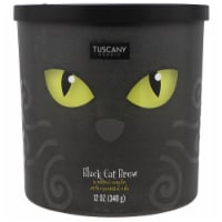 Tuscany 12 oz Black Cat Brew Halloween Jar Candle