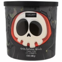 Tuscany 12 oz Grim Autumn Woods Halloween Jar Candle