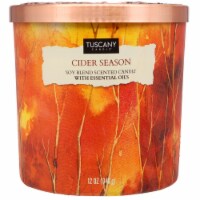 Tuscany Candle Cider Season Scented Jar Candle - Fall Collection Perspective: Main