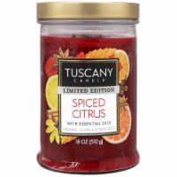 Tuscany Candle Limited Edition Spiced Citrus Scented Jar Candle
