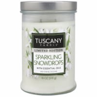 Tuscany Candle® Limited Edition Sparkling Snowdrops Scented Jar Candle