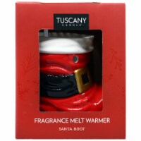 Tuscany LImited Edition Fragrance Wax Warmer - Santa Boot Perspective: Main