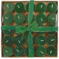 Tuscany Limited Edition Glitter Tealights - Green