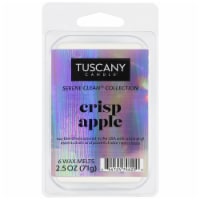 Tuscany Candle™ Serene Clean™ Collection Crisp Apple Fragranced Wax Melts Perspective: Main