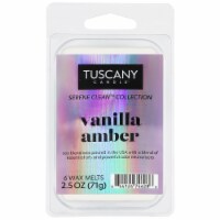 Tuscany Candle™ Serene Clean™ Collection Vanilla Amber Fragranced Wax Melts Perspective: Main