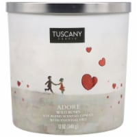 Tuscany Candle Valentine's Day Limited Edition Scented Jar Candle Adore Perspective: Main