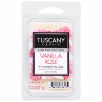 Tuscany Candle Valentine's Day Limited Edition Vanilla Rose Candle Perspective: Main