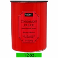 Tuscany Color Splash Collection Scented Jar Candle - Cinnamon Dulce Perspective: Main