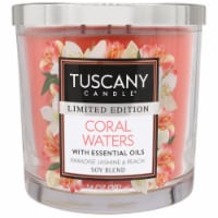 Tuscany Limited Edition Scented Jar Candle - Coral Waters Perspective: Main