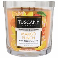 Tuscany Limited Edition Scented Jar Candle - Mango Punch Perspective: Main