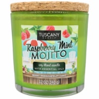 Tuscany Candle Raspberry Mint Mojito Jar Candle Perspective: Main