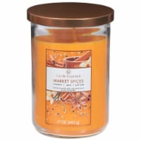 Candle Essentials Scented Jar Candle - Market Spices Perspective: Main