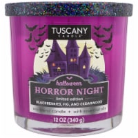 Tuscany Candle® Limited Edition Halloween Horror Night Jar Candle Perspective: Main