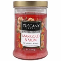 Tuscany Limited Edition Scented Jar Candle - Marigold & Mum Perspective: Main