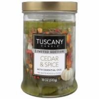 Tuscany® Limited Edition Scented Jar Candle - Cedar & Spice Perspective: Main