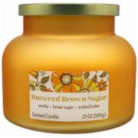 Empire Limited Edition Buttered Brown Sugar Scented Jar Candle Perspective: Main