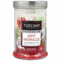 Tuscany Candle® Limited Edition Mint Meringue Scented Triple Pour Jar Candle Perspective: Main