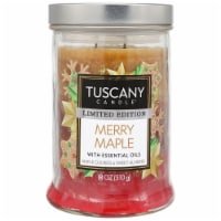 Tuscany Limited Edition Merry Maple Jar Candle Perspective: Main