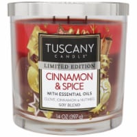 Tuscany Candle® Limited Edition Cinnamon & Spice Jar Candle Perspective: Main
