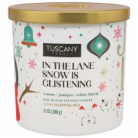 Tuscany Limited Edition In The Lane Snow Is Glistening Candle Perspective: Main