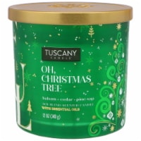 Tuscany Limited Edition Oh, Christmas Tree Candle Perspective: Main