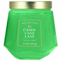 Holly Jolly Candle Candy Cane Lane Scented Jar Candle Perspective: Main