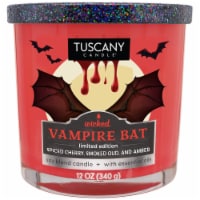 Tuscany Candle® Limited Edition Wicked Vampire Bat Scented Jar Candle Perspective: Main