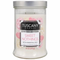 Tuscany Valentines Limited Edition Sweet Nothings Jar Candle Perspective: Main