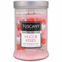 Tuscany Limited Edition Scented Jar Candle - Hugs & Kisses Perspective: Main