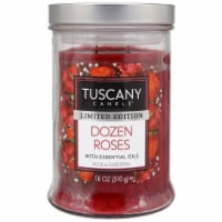 Tuscany Valentines ®  Limited Edtion Scented Jar Candle - Dozen Roses Perspective: Main