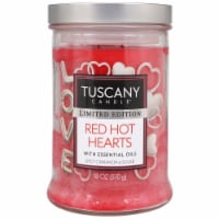 Tuscany Valentines Limited Edition Red Hot Hearts Jar Candle Perspective: Main