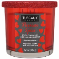 Tuscany Valentines Limited Edition Passion Spice Scented Jar Candle Perspective: Main