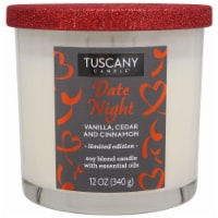 Tuscany Valentines Limited Edition Date Night Jar Candle Perspective: Main