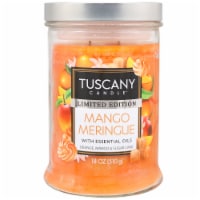 Tuscany® Limited Edition Scented Jar Candle Mango Meringue Perspective: Main