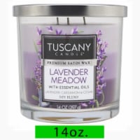 Tuscany Candle® Lavender Meadow Triple Pour Jar Candle Perspective: Main
