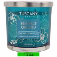 Tuscany Scented Jar Candle Seasalt Orchid Perspective: Main