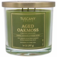 Tuscany Candle® Limited Edition Aged Oakmoss Jar Candle Perspective: Main