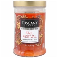 Tuscany Candle® Limited Edition Fall Festival Jar Candle Perspective: Main