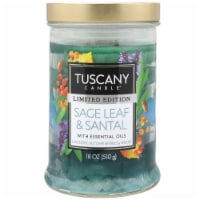 Tuscany Candle® Limited Edition Triple Pour Jar Candle - Sage Leaf & Santal Perspective: Main