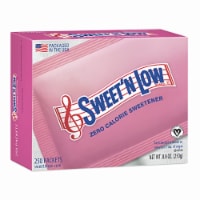 Sweet'N Low Zero Calorie Sweetener, 250 count, 8.8 oz (Pack of 4)