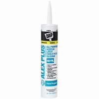 DAP INC 18152 10.1oz White Alex Plus Acrylic Latex Caulk with Silicone (Pack of 12) Perspective: Main