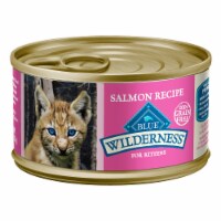 Blue Buffalo Wilderness Kitten Salmon Recipe Canned Cat Food (Pack of 10) Perspective: Main