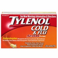 Tylenol Cold and Flu Severe Caplets (Pack of 6)