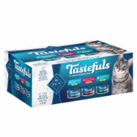 Blue Buffalo Blue Tastefuls Natural Adult Gravy Variety Pack Wet Cat Food, 3 Oz. (Pack of 48)