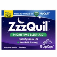 Vicks ZzzQuil Nighttime Sleep Aid (Pack of 2)